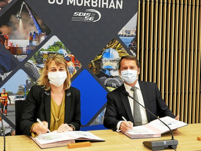 Signature Pole Emploi / SDIS56